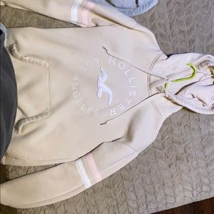 Tan hollister hoodie
